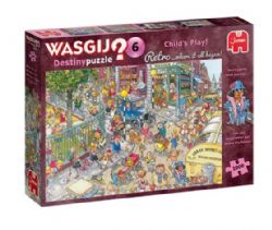 WASGIJ DESTINY RETRO NO 6 ROSE CASSE-TÊTE 1000 PIÈCES - JEUX D'ENFANTS! #70-25015